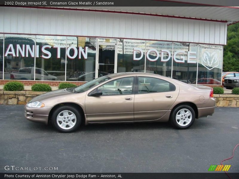 Cinnamon Glaze Metallic / Sandstone 2002 Dodge Intrepid SE