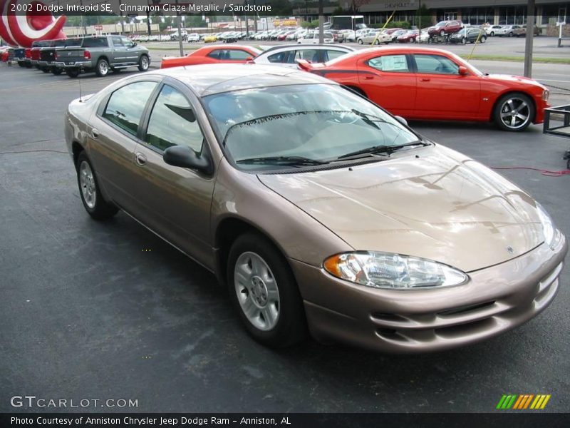 Cinnamon Glaze Metallic / Sandstone 2002 Dodge Intrepid SE