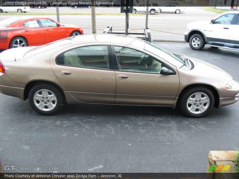 Cinnamon Glaze Metallic / Sandstone 2002 Dodge Intrepid SE