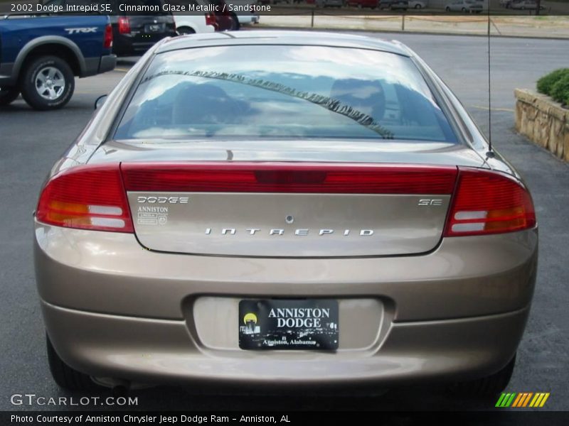 Cinnamon Glaze Metallic / Sandstone 2002 Dodge Intrepid SE