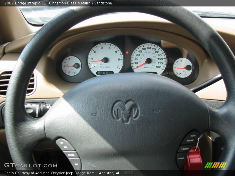 Cinnamon Glaze Metallic / Sandstone 2002 Dodge Intrepid SE