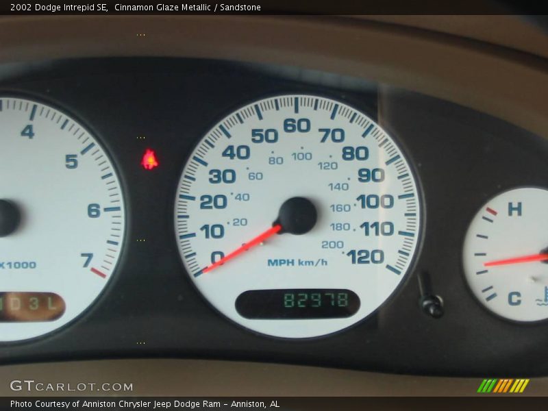 Cinnamon Glaze Metallic / Sandstone 2002 Dodge Intrepid SE