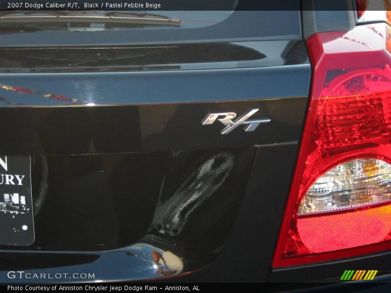 Black / Pastel Pebble Beige 2007 Dodge Caliber R/T