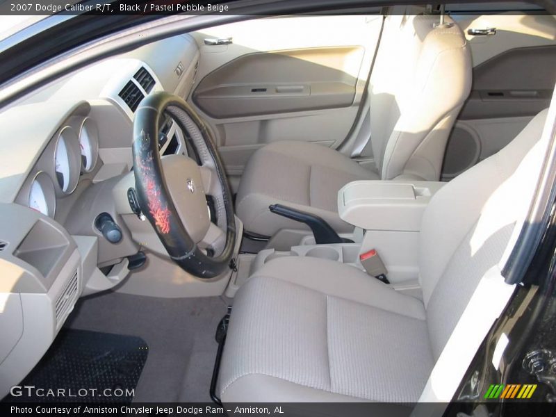 Black / Pastel Pebble Beige 2007 Dodge Caliber R/T