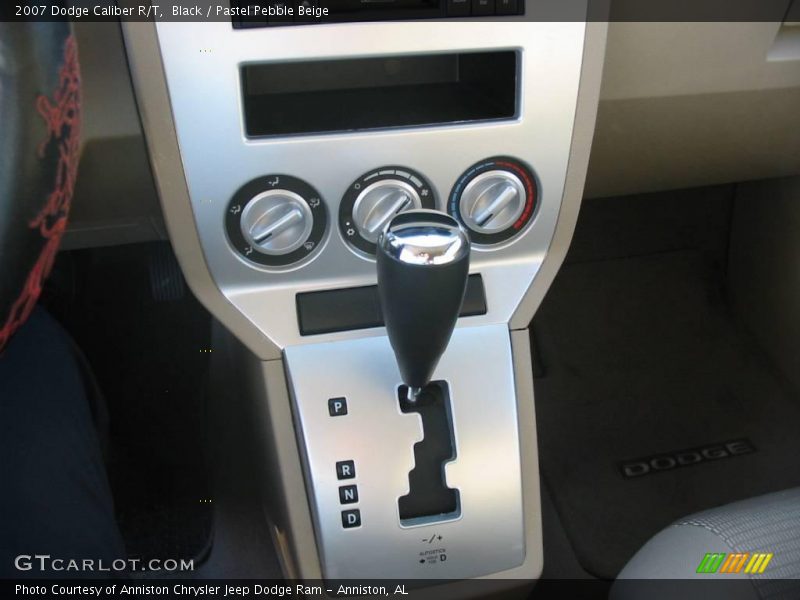 Black / Pastel Pebble Beige 2007 Dodge Caliber R/T