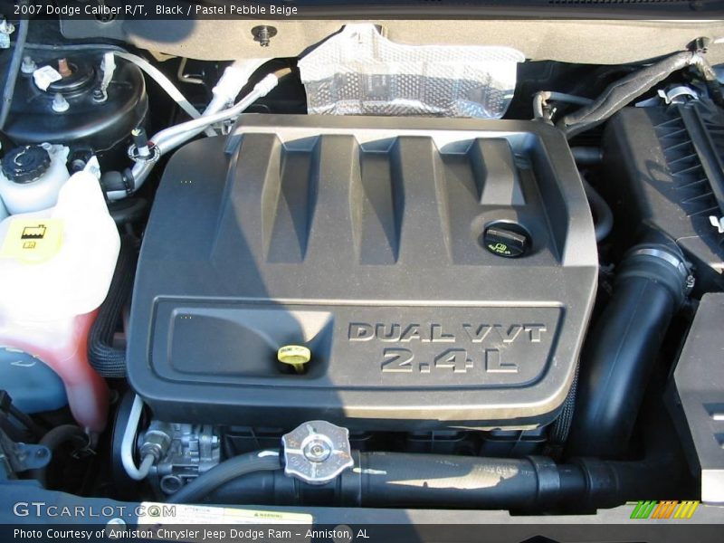 Black / Pastel Pebble Beige 2007 Dodge Caliber R/T