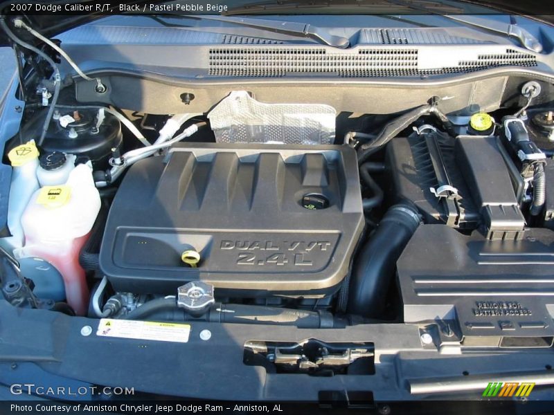 Black / Pastel Pebble Beige 2007 Dodge Caliber R/T