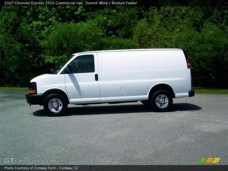 Summit White / Medium Pewter 2007 Chevrolet Express 2500 Commercial Van