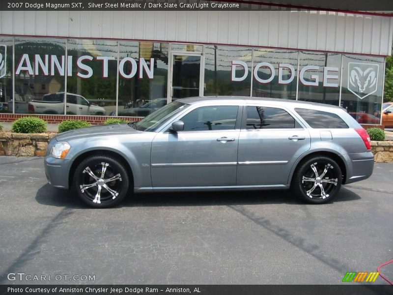 Silver Steel Metallic / Dark Slate Gray/Light Graystone 2007 Dodge Magnum SXT