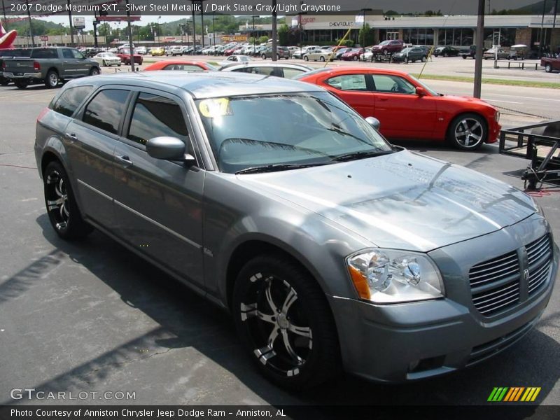 Silver Steel Metallic / Dark Slate Gray/Light Graystone 2007 Dodge Magnum SXT
