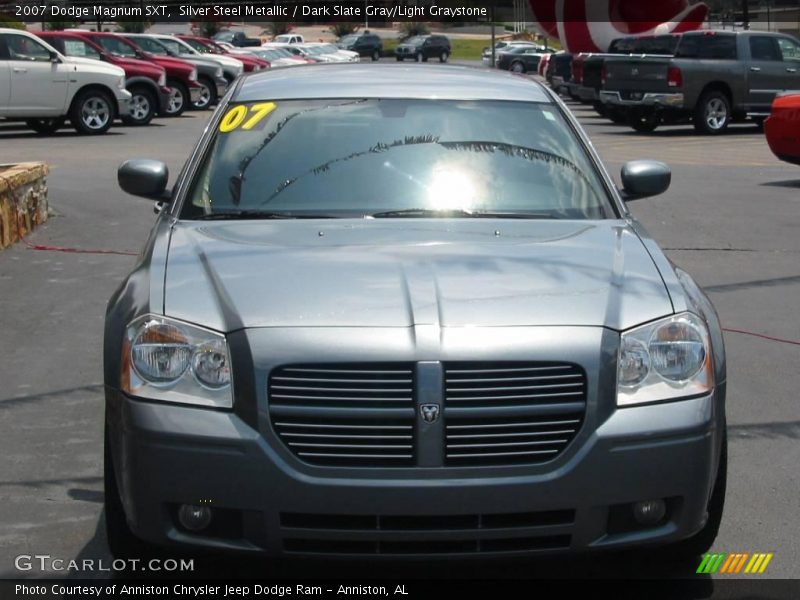 Silver Steel Metallic / Dark Slate Gray/Light Graystone 2007 Dodge Magnum SXT