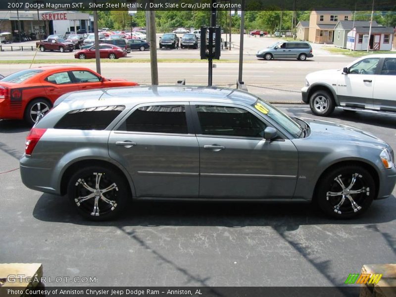 Silver Steel Metallic / Dark Slate Gray/Light Graystone 2007 Dodge Magnum SXT