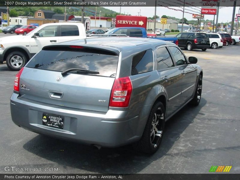 Silver Steel Metallic / Dark Slate Gray/Light Graystone 2007 Dodge Magnum SXT