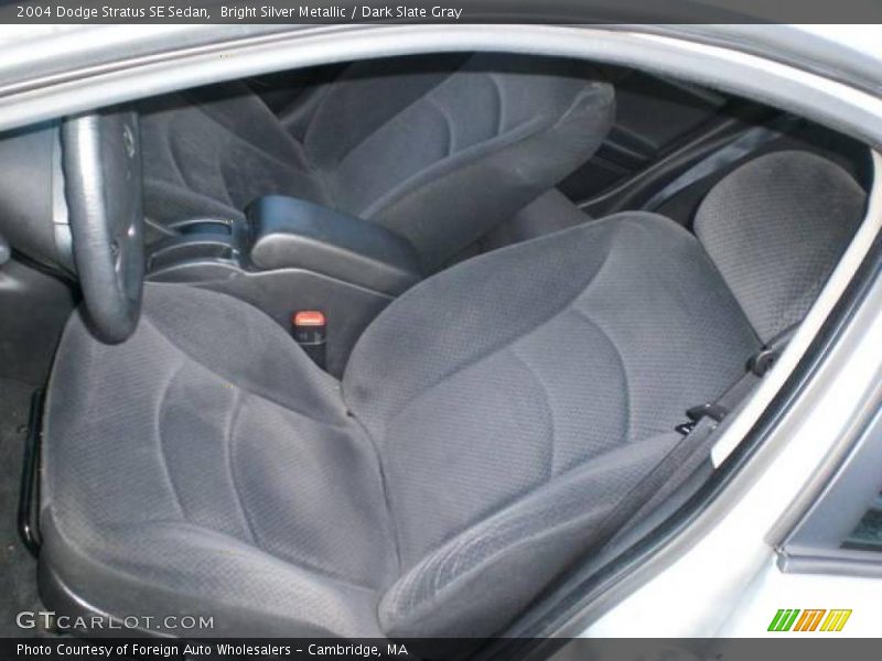 Bright Silver Metallic / Dark Slate Gray 2004 Dodge Stratus SE Sedan