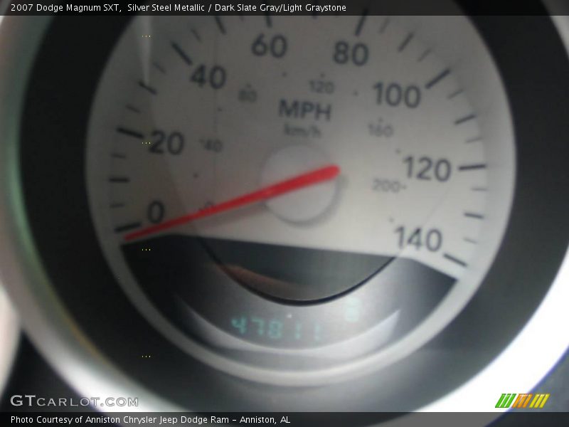 Silver Steel Metallic / Dark Slate Gray/Light Graystone 2007 Dodge Magnum SXT
