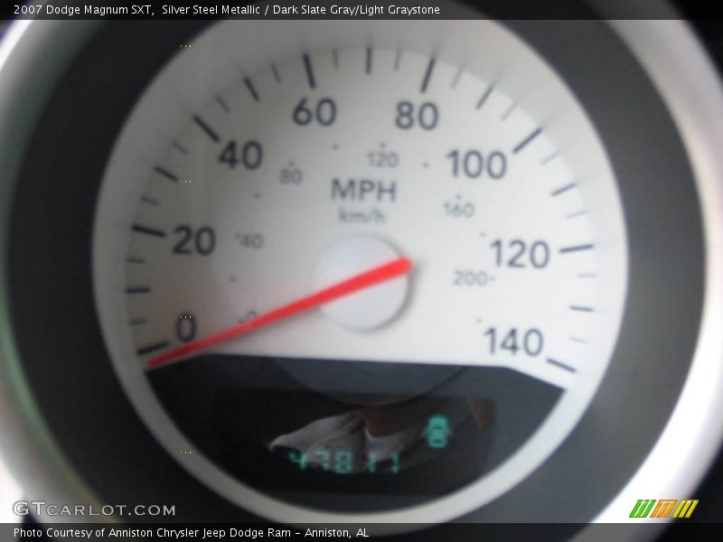 Silver Steel Metallic / Dark Slate Gray/Light Graystone 2007 Dodge Magnum SXT