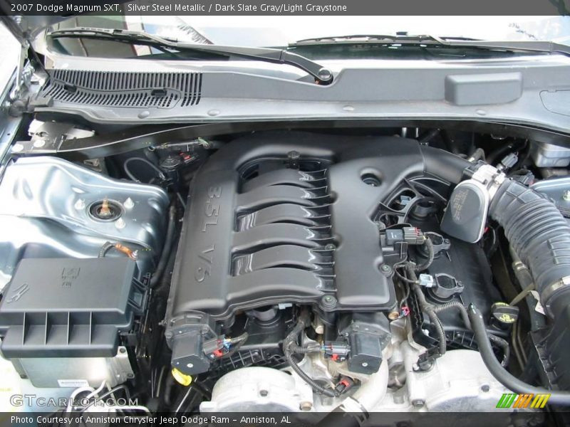 Silver Steel Metallic / Dark Slate Gray/Light Graystone 2007 Dodge Magnum SXT