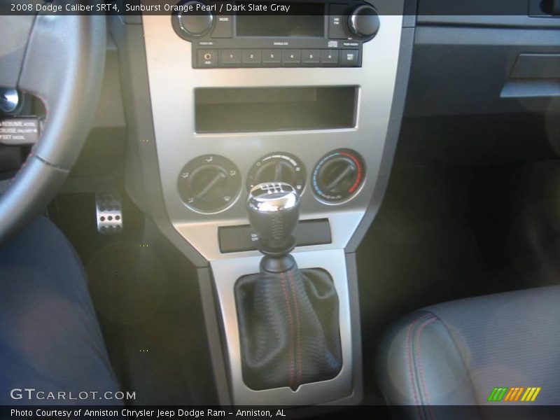 Sunburst Orange Pearl / Dark Slate Gray 2008 Dodge Caliber SRT4