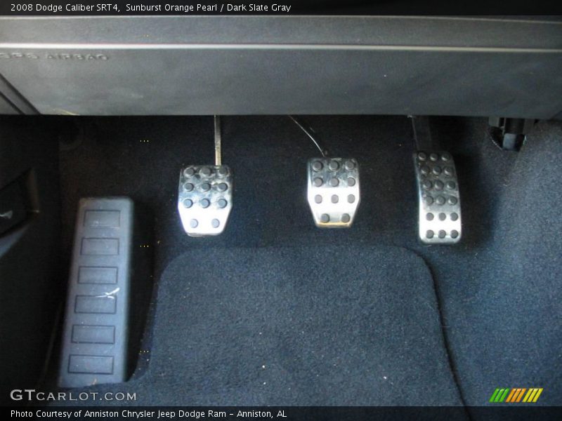 Sunburst Orange Pearl / Dark Slate Gray 2008 Dodge Caliber SRT4