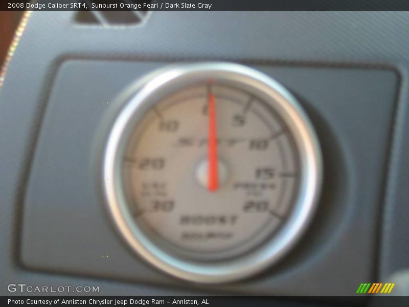 Sunburst Orange Pearl / Dark Slate Gray 2008 Dodge Caliber SRT4