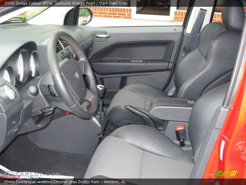 Sunburst Orange Pearl / Dark Slate Gray 2008 Dodge Caliber SRT4