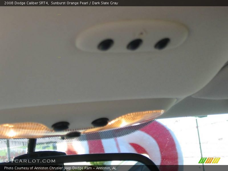 Sunburst Orange Pearl / Dark Slate Gray 2008 Dodge Caliber SRT4