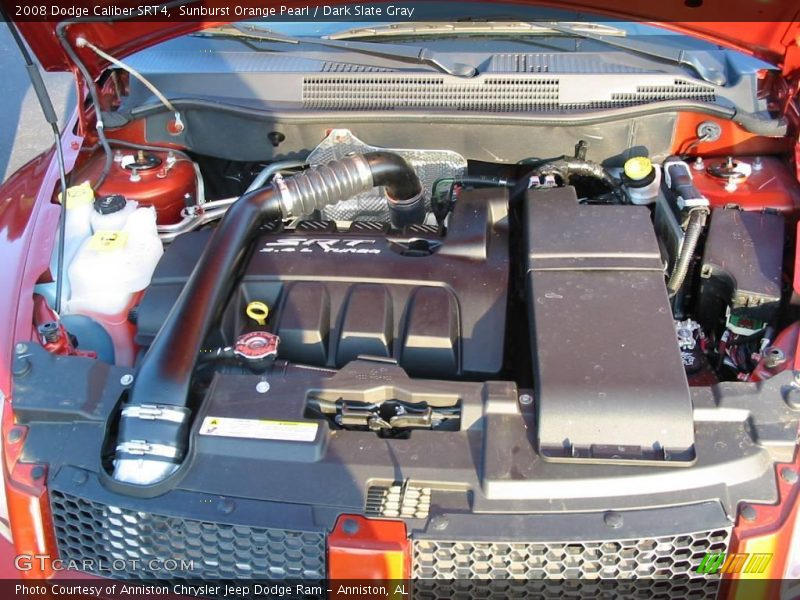 Sunburst Orange Pearl / Dark Slate Gray 2008 Dodge Caliber SRT4