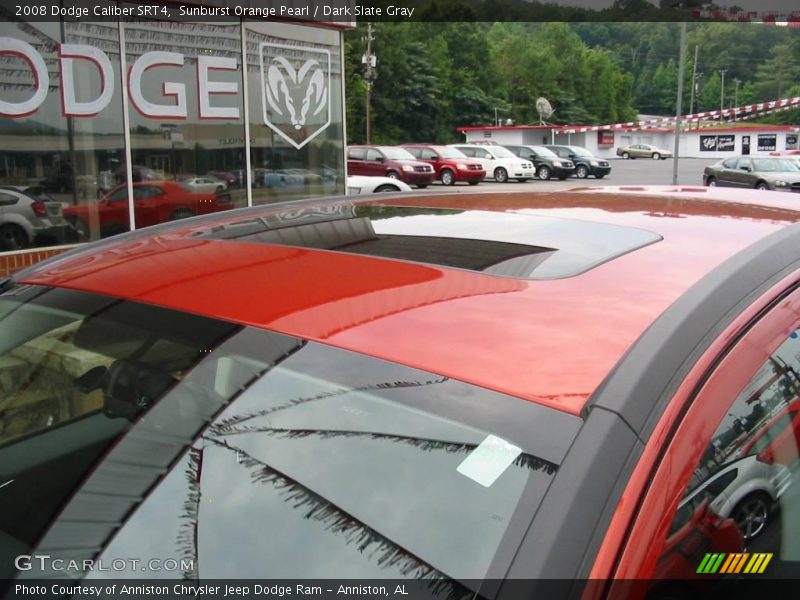 Sunburst Orange Pearl / Dark Slate Gray 2008 Dodge Caliber SRT4
