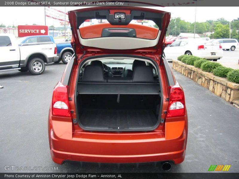 Sunburst Orange Pearl / Dark Slate Gray 2008 Dodge Caliber SRT4