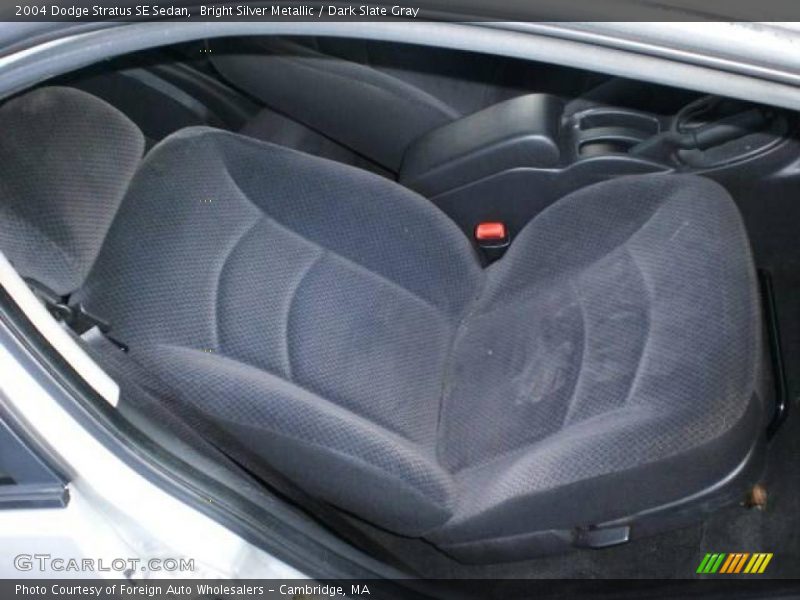 Bright Silver Metallic / Dark Slate Gray 2004 Dodge Stratus SE Sedan