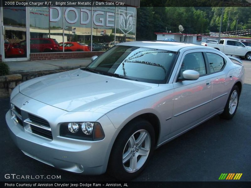 Bright Silver Metallic / Dark Slate Gray 2008 Dodge Charger R/T