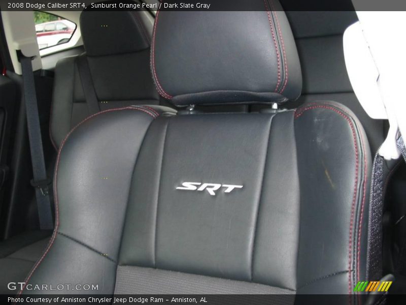 Sunburst Orange Pearl / Dark Slate Gray 2008 Dodge Caliber SRT4