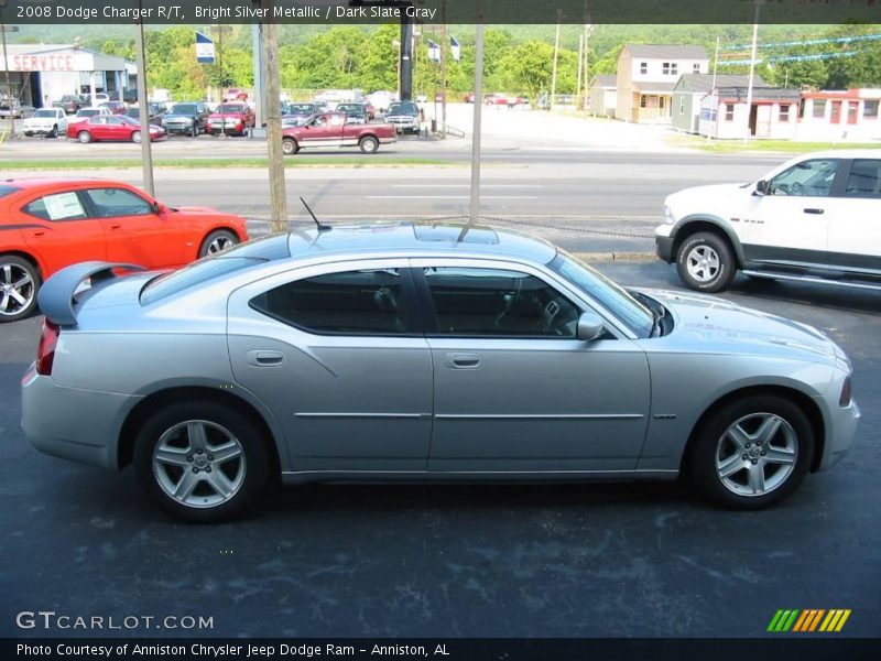 Bright Silver Metallic / Dark Slate Gray 2008 Dodge Charger R/T