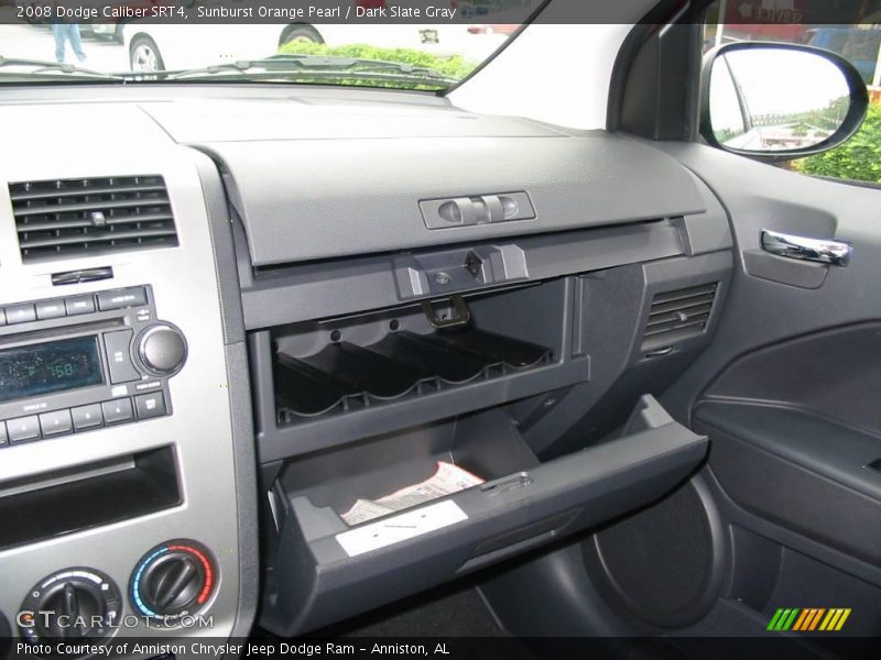 Sunburst Orange Pearl / Dark Slate Gray 2008 Dodge Caliber SRT4