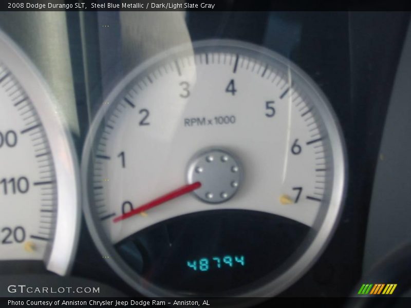 Steel Blue Metallic / Dark/Light Slate Gray 2008 Dodge Durango SLT