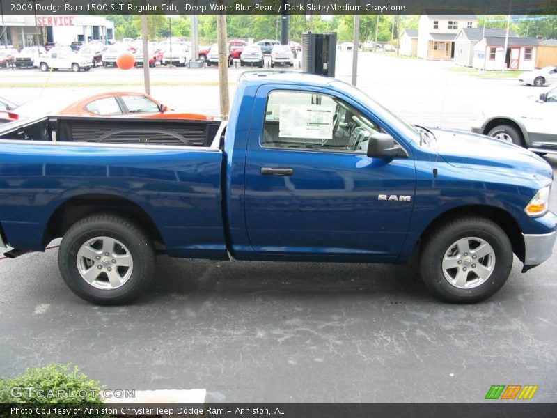 Deep Water Blue Pearl / Dark Slate/Medium Graystone 2009 Dodge Ram 1500 SLT Regular Cab