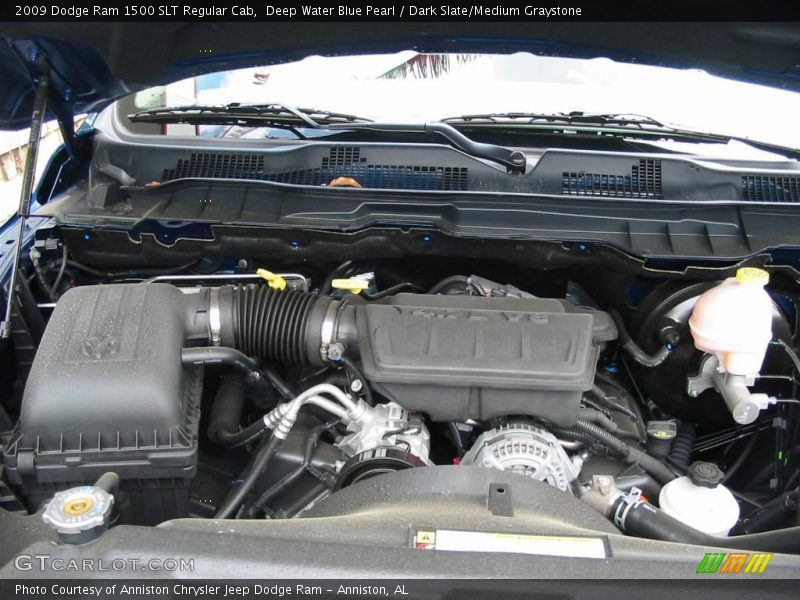 Deep Water Blue Pearl / Dark Slate/Medium Graystone 2009 Dodge Ram 1500 SLT Regular Cab