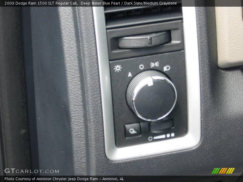 Deep Water Blue Pearl / Dark Slate/Medium Graystone 2009 Dodge Ram 1500 SLT Regular Cab