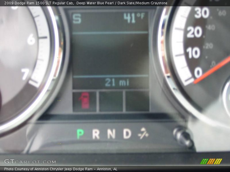 Deep Water Blue Pearl / Dark Slate/Medium Graystone 2009 Dodge Ram 1500 SLT Regular Cab