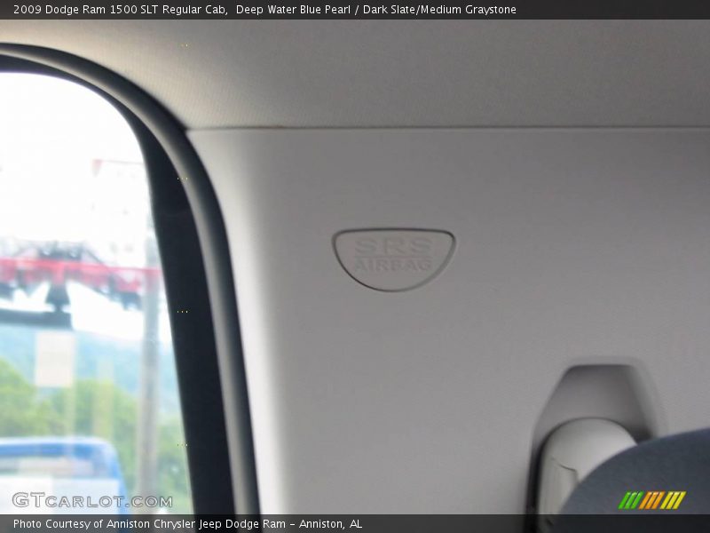 Deep Water Blue Pearl / Dark Slate/Medium Graystone 2009 Dodge Ram 1500 SLT Regular Cab