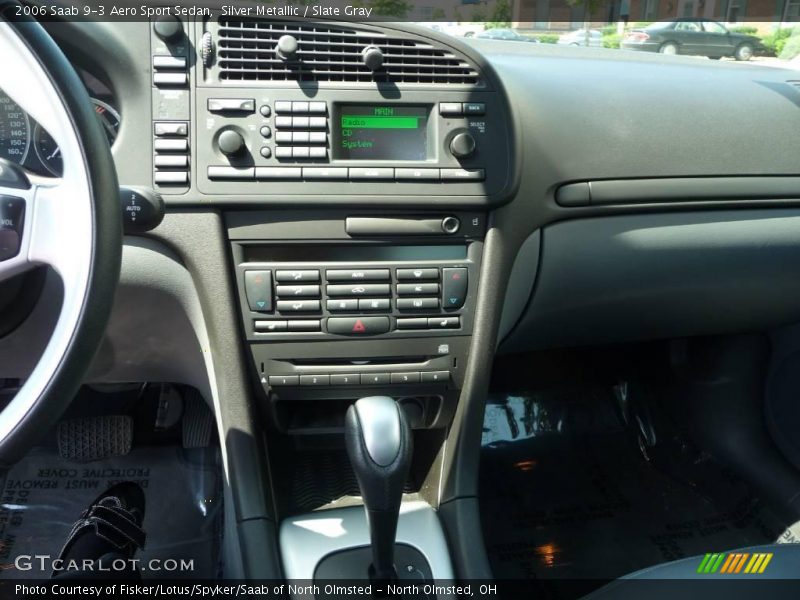 Silver Metallic / Slate Gray 2006 Saab 9-3 Aero Sport Sedan