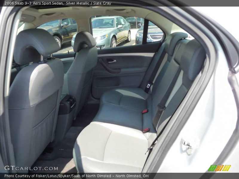 Silver Metallic / Slate Gray 2006 Saab 9-3 Aero Sport Sedan