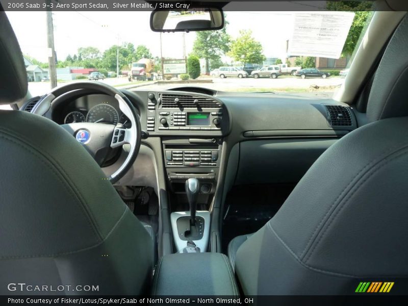 Silver Metallic / Slate Gray 2006 Saab 9-3 Aero Sport Sedan