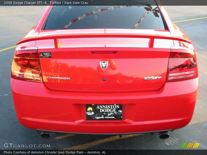 TorRed / Dark Slate Gray 2008 Dodge Charger SRT-8