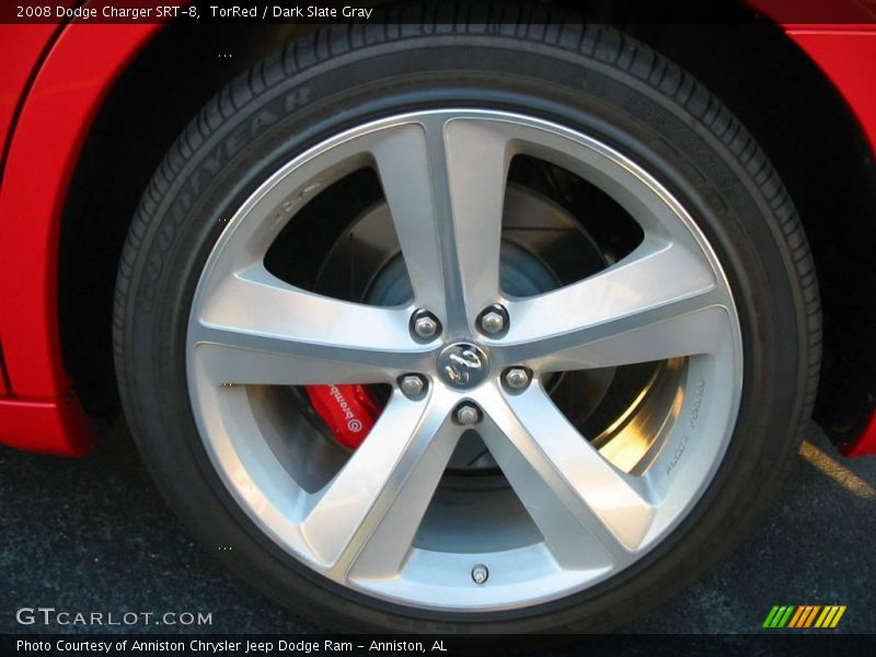 TorRed / Dark Slate Gray 2008 Dodge Charger SRT-8