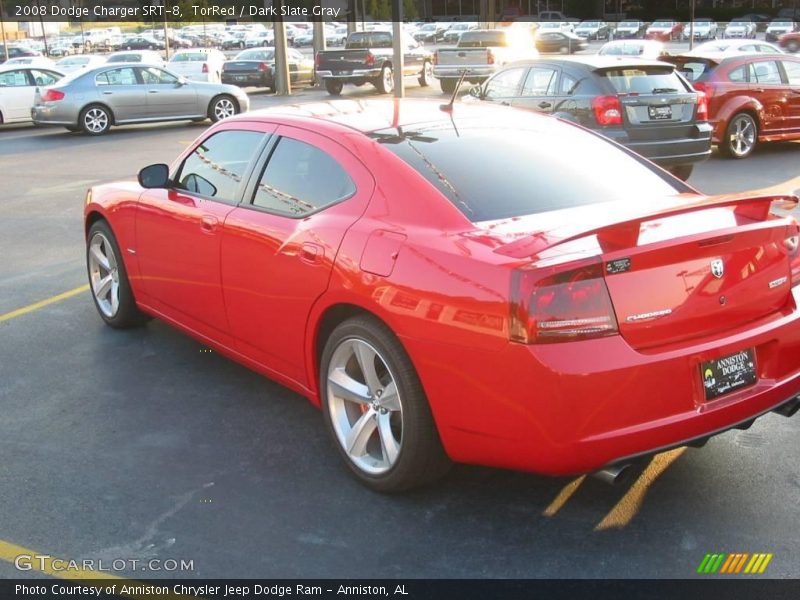 TorRed / Dark Slate Gray 2008 Dodge Charger SRT-8