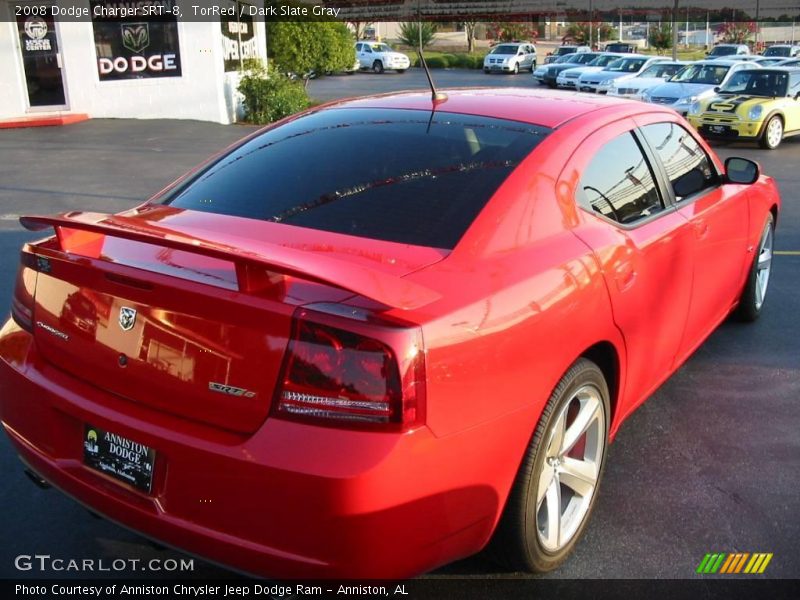 TorRed / Dark Slate Gray 2008 Dodge Charger SRT-8