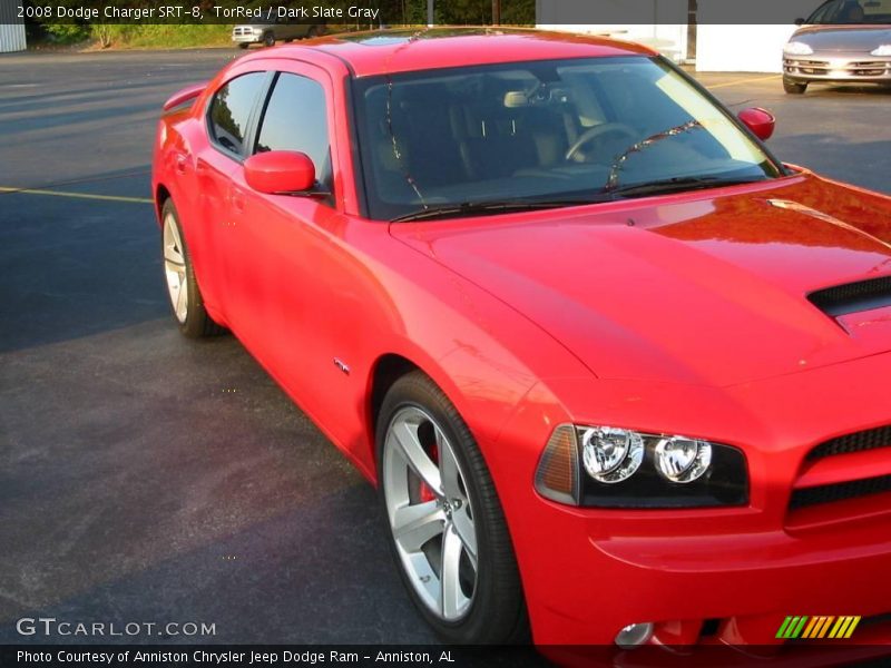 TorRed / Dark Slate Gray 2008 Dodge Charger SRT-8