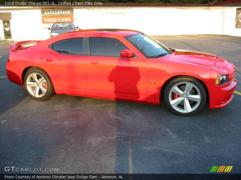 TorRed / Dark Slate Gray 2008 Dodge Charger SRT-8