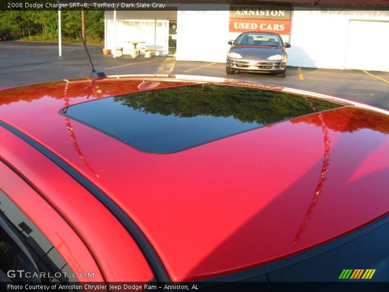 TorRed / Dark Slate Gray 2008 Dodge Charger SRT-8